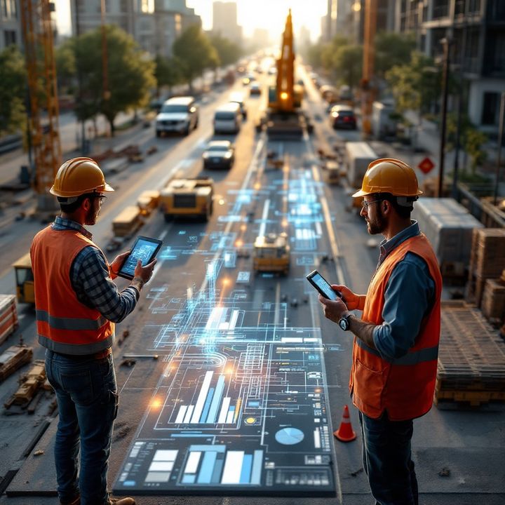 Digitale Planung auf der Baustelle